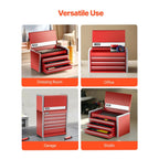 Portable Mini Steel Tool Box with Drawers