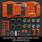 Mattel Brick Shop Hot Wheels ’71 Lamborghini Miura P400 Sv Building Toy Kit (1523 Pieces), For Collectors
