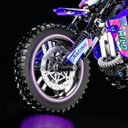 Mesiondy Off-Road Motocross Bike Building Kit – 476 PCS Premium Brick System | Dirt Bike Technic Model | Racing Decal Detail