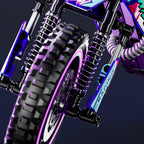 Mesiondy Off-Road Motocross Bike Building Kit – 476 PCS Premium Brick System | Dirt Bike Technic Model | Racing Decal Detail